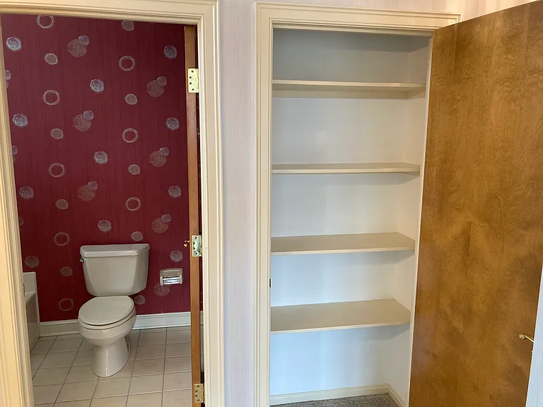 Linen Closet in Main Bedroom