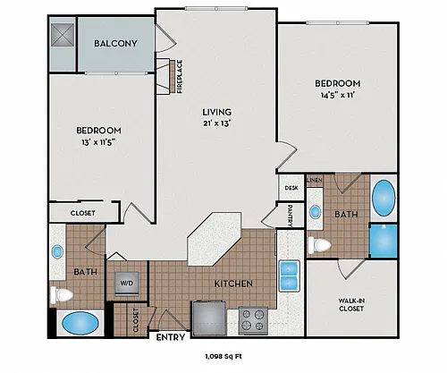 Floor plan Denali