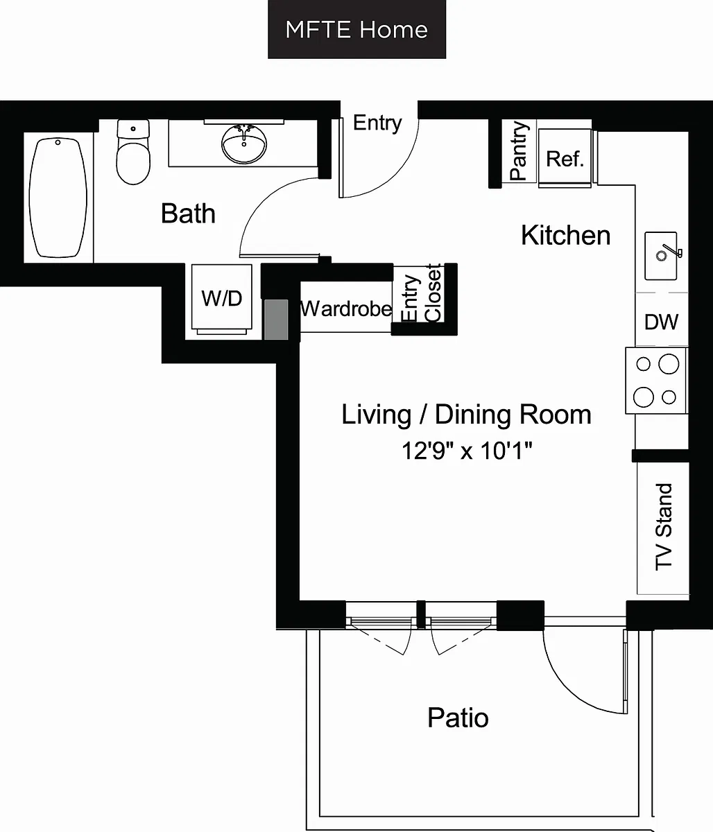 Floor plan S10 MFTE