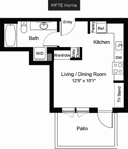 Floor plan S10 MFTE