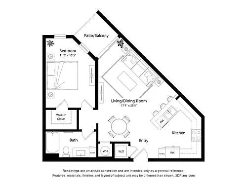 Floor plan A2 - 120
