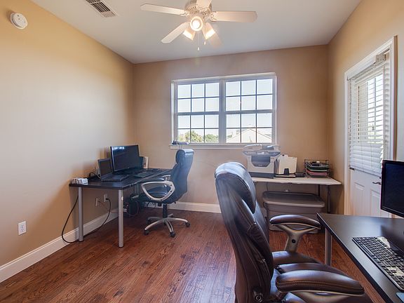 Office has storage closet