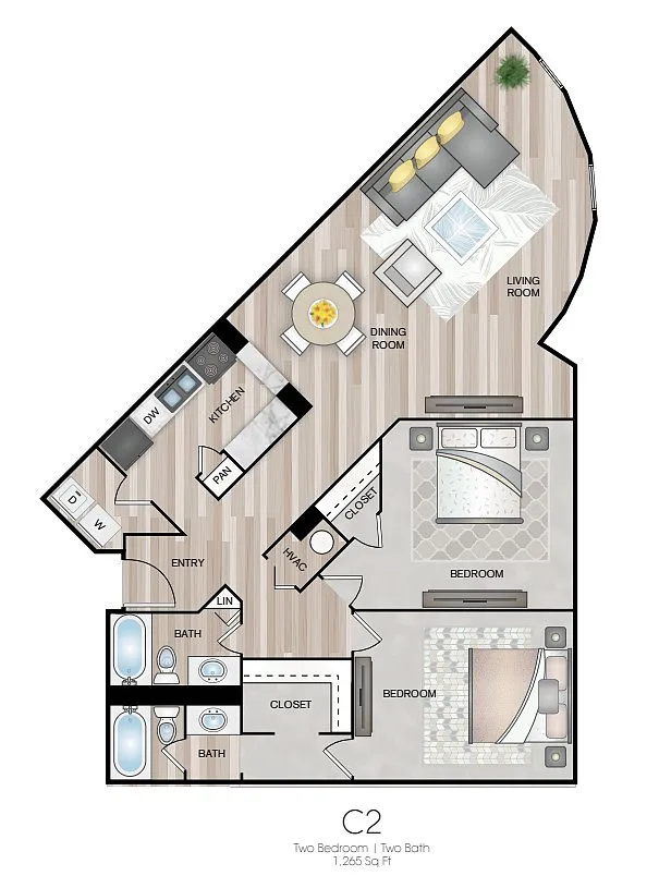 Floor plan C2