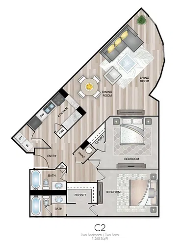 Floor plan C2