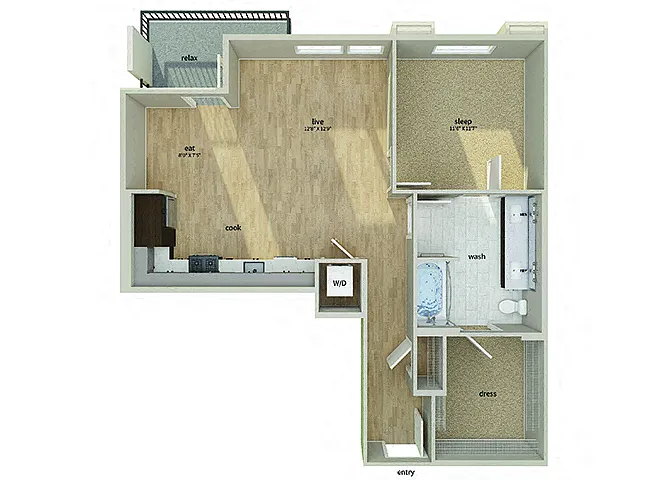 Floor plan A4 150