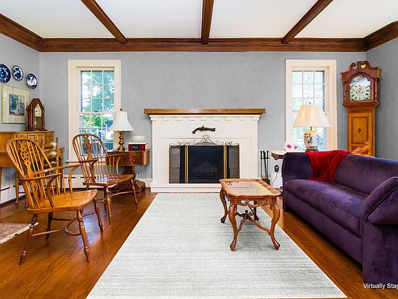 Imagine the possibilities ...this room is virtually staged with grey paint and less decor to help en