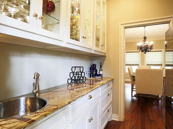 Butlers Pantry with wine storage