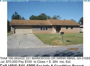 221 Markwood Dr, Warner Robins, GA 31093