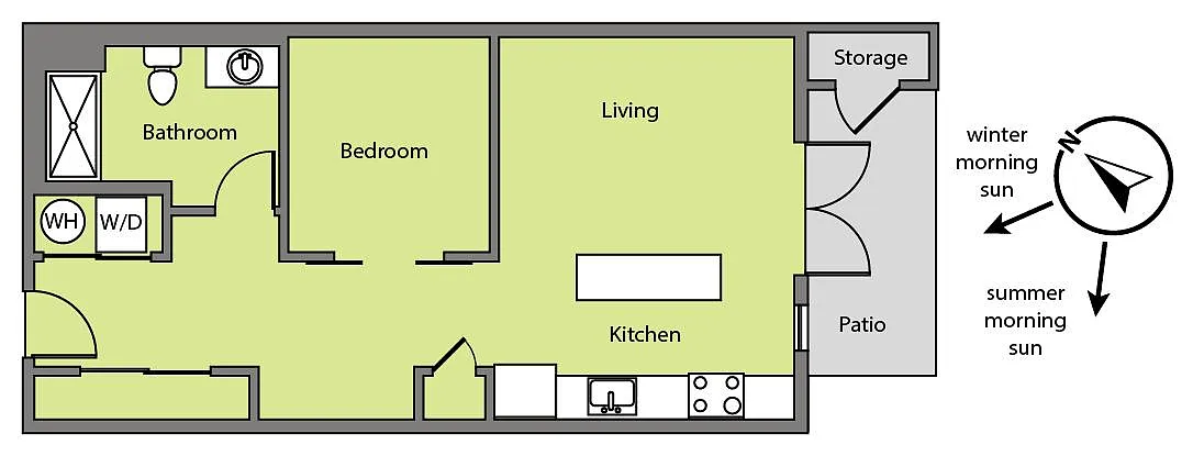 Floor plan 103 Rio Grande - ADA WAITLIST ONLY