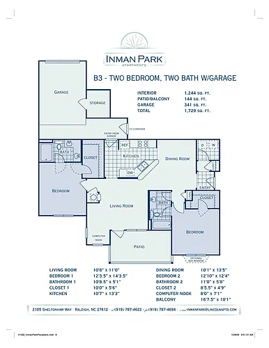 Floor plan B3