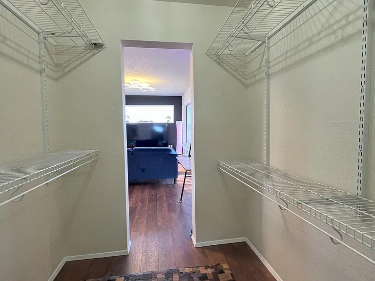 Second out-suite closet is the larger of the two