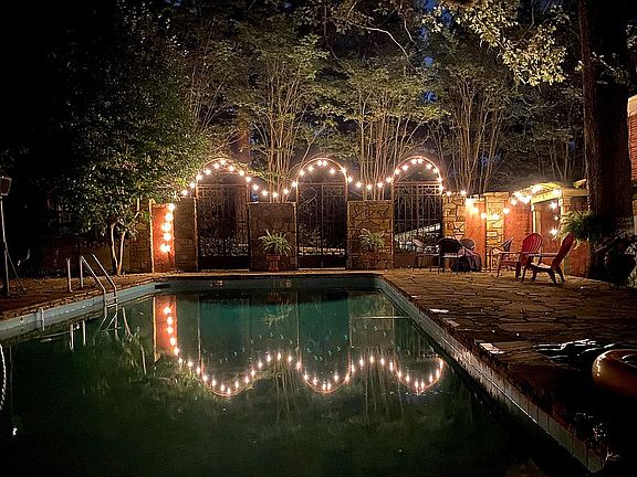 Nights are best by the pool