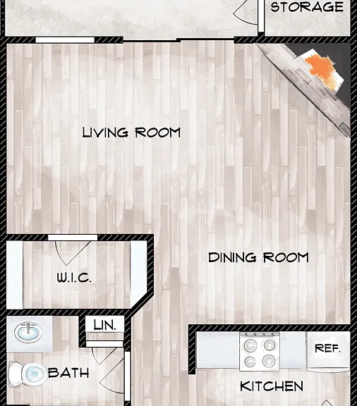 Cypress Floorplan Diagram