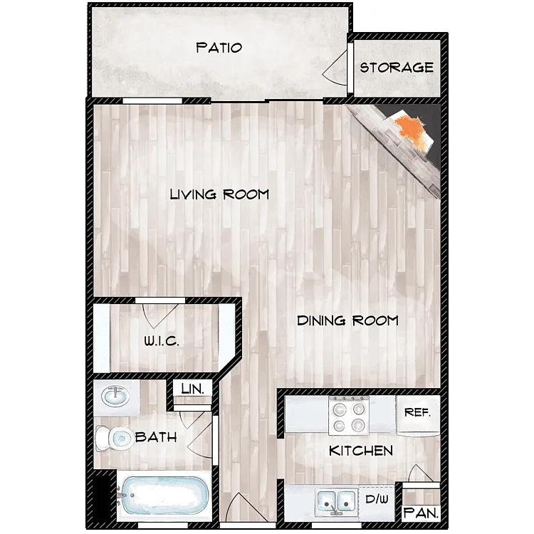 Floor plan Cypress