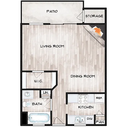 Floor plan Cypress