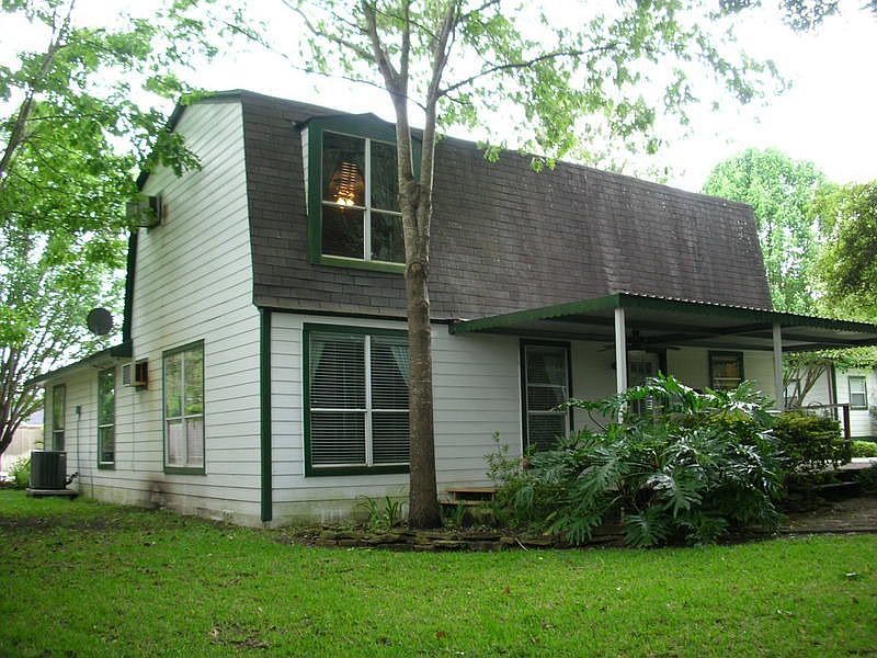 This spacious home is located on almost an acre.