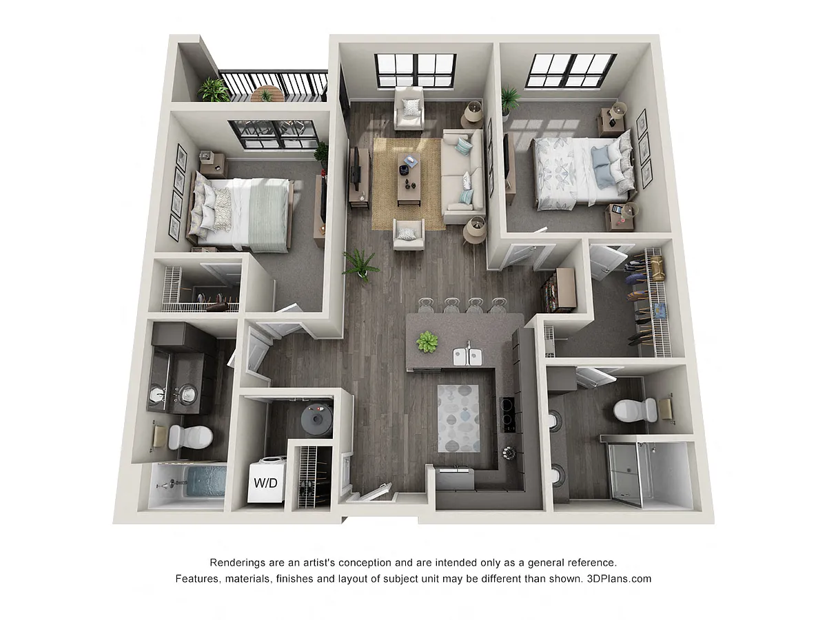 Floor plan 2A1