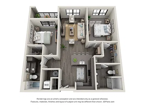 Floor plan 2A1