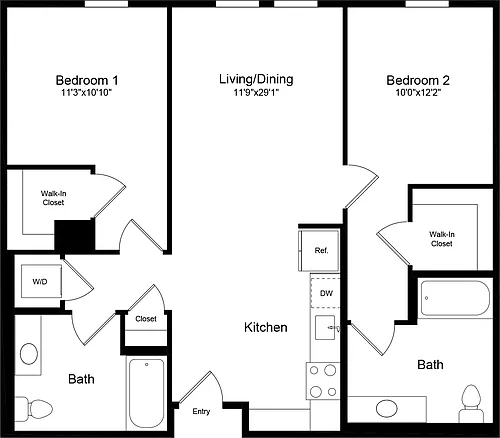 Floor plan 2A