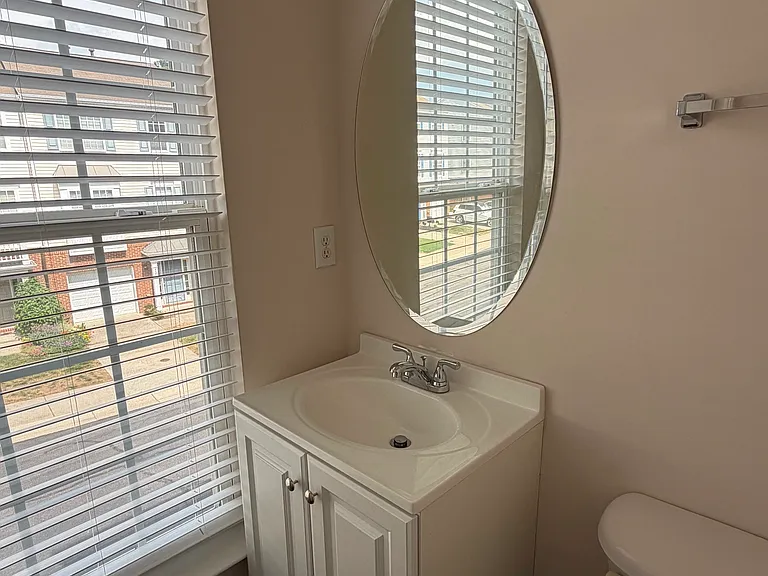 Second floor half-bathroom