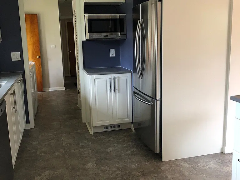 View from Kitchen into Laundry/Mudroom
