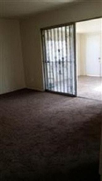 Living view to large family room with private entrance