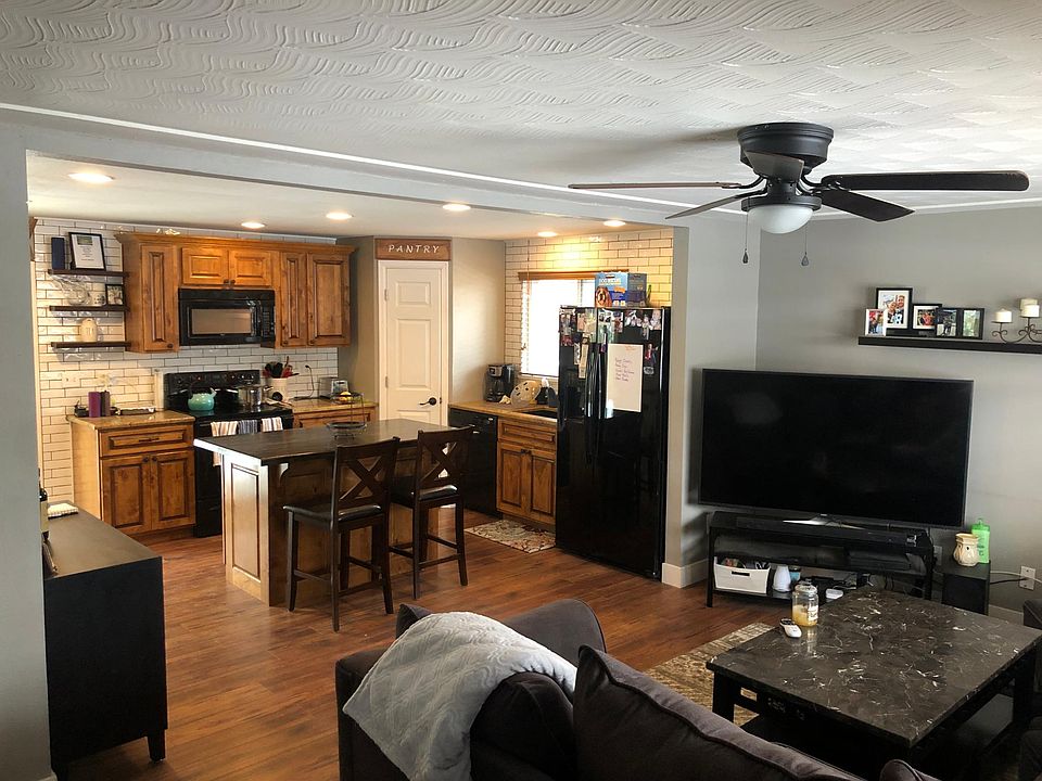 open kitche and living room concept