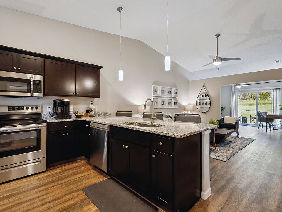 Spacious Kitchens with Breakfast Bar and Room for a Table