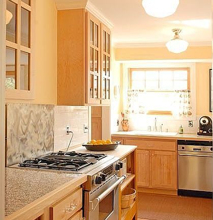 Work area of Kitchen