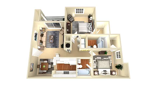 Floor plan B1