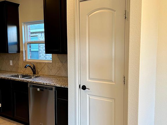 Kitchen has pantry for lots of storage