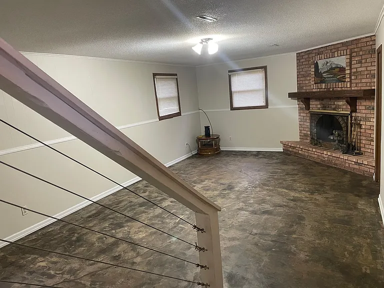Large 2nd living space could be used as game room, second living room, etc.