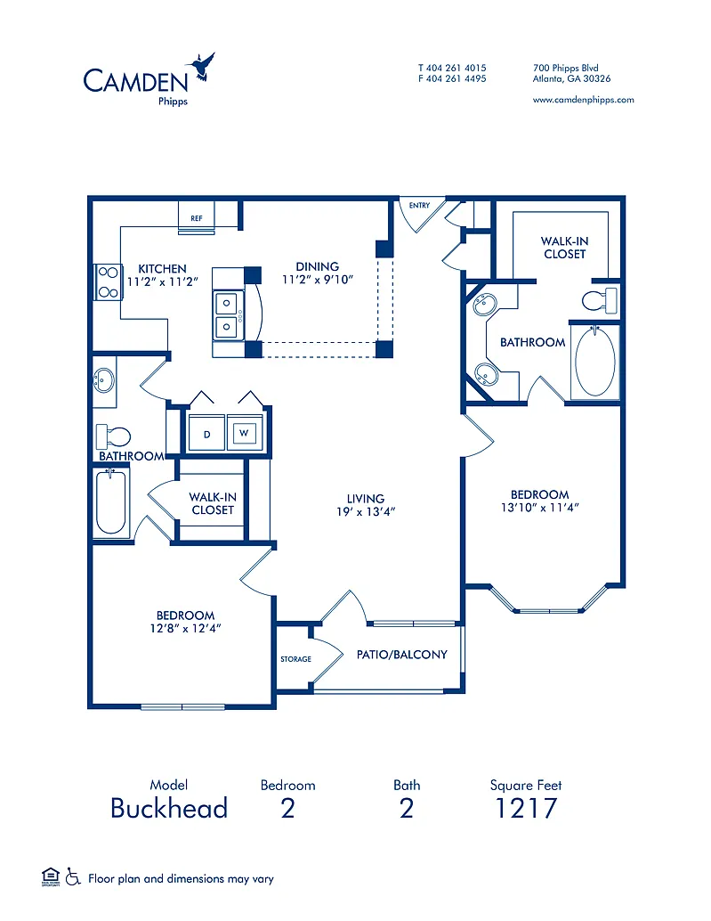 Floor plan Buckhead