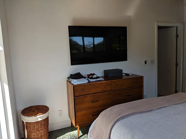 TV in Master Bedroom