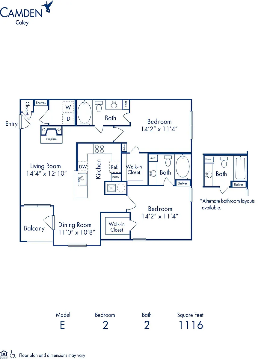 Floor plan E
