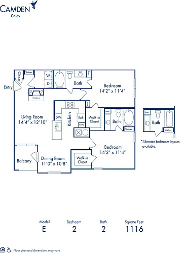 Floor plan E