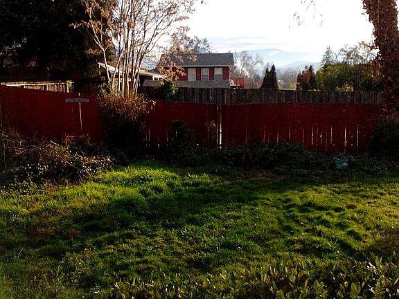 Extra-large side yard