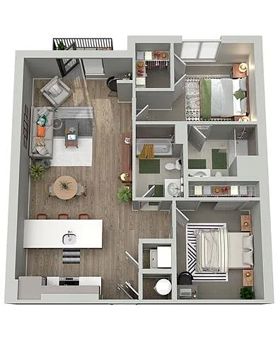 Floor plan B1