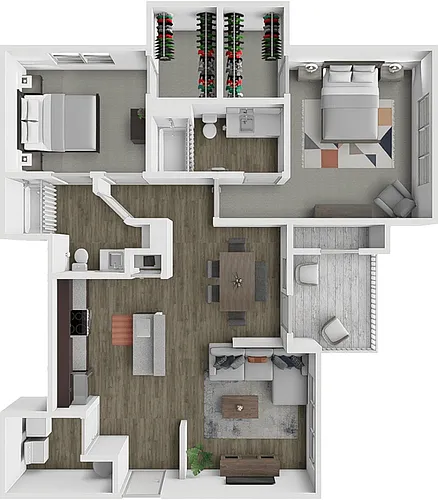 Floor plan Marshall