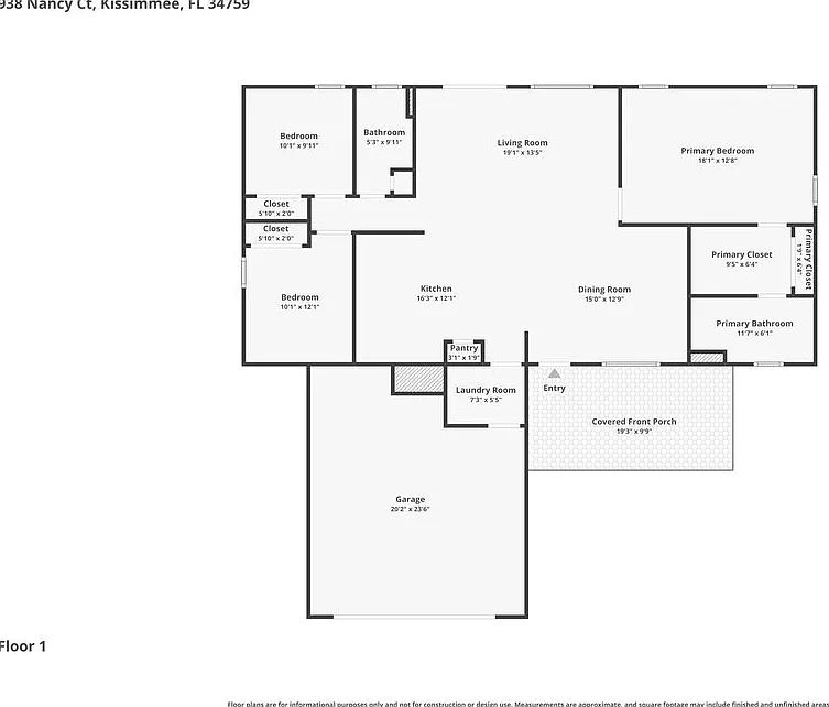 3 bed, 2.0 bath, 1553 sqft, $2,600 — Photo 2