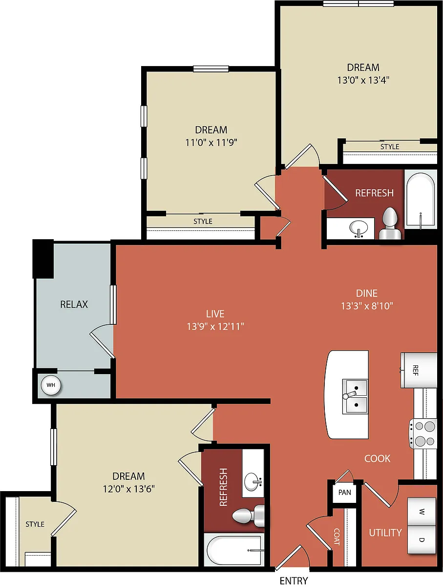 Floor plan C2A