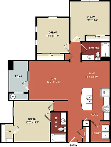 Floor plan C2A