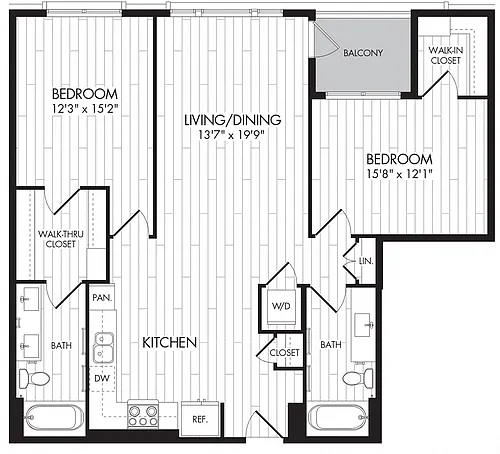Floor plan 7575 - 2G
