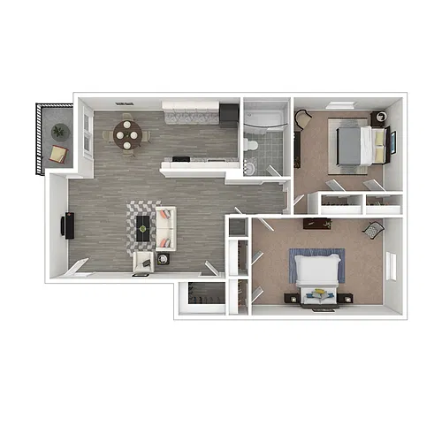 Floor plan B3