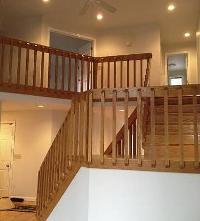Custom Oak Stairway