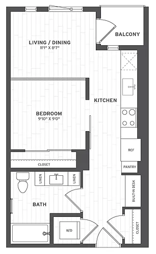 Floor plan 1U0