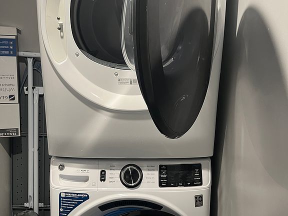 Large capacity Washer and Dryer. No costs to use.