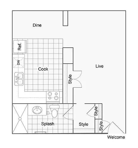 Floor plan Brady