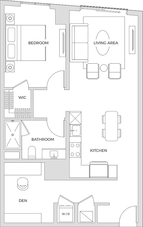 Floor plan A7D