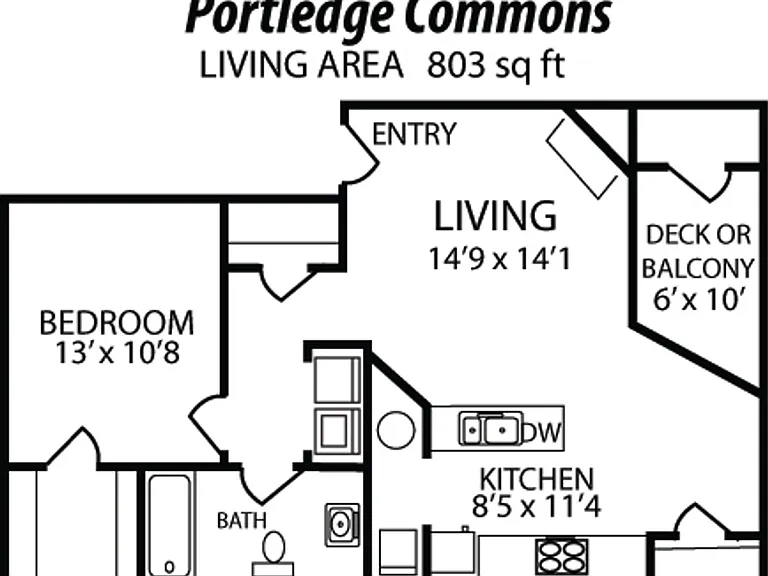 Portledge Commons, 1 and 2 Bedroom apartments, carport, central Lafayette — Photo 107